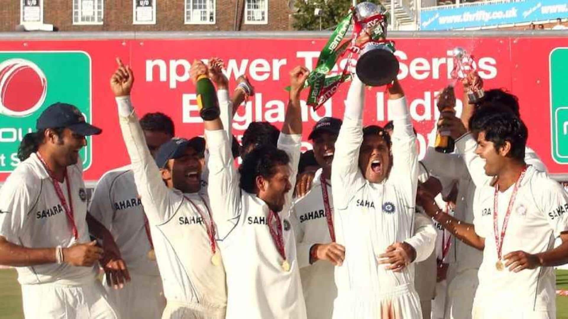 How many Indian captains have won Test series in England? How many Indian captains have won Test series in England?