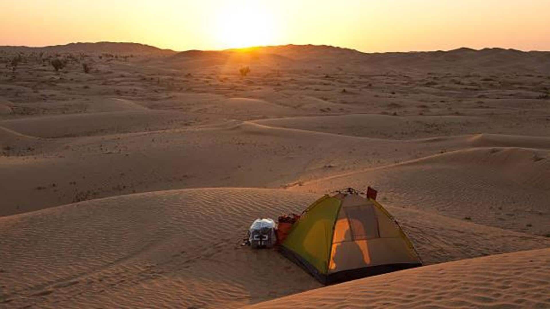Desert camping 101: Tips, tricks, and must-knows Desert camping 101: Tips, tricks, and must-knows