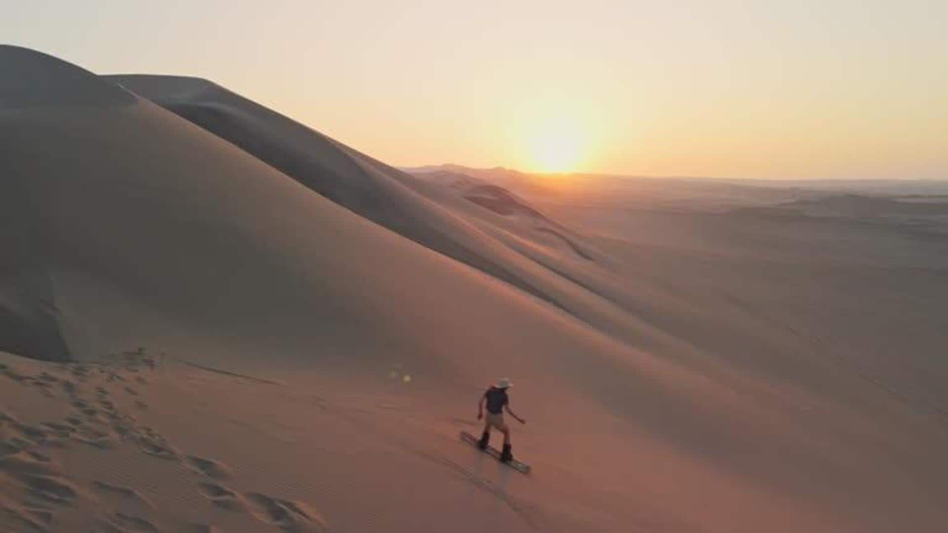 How to experience sand dunes How to experience sand dunes