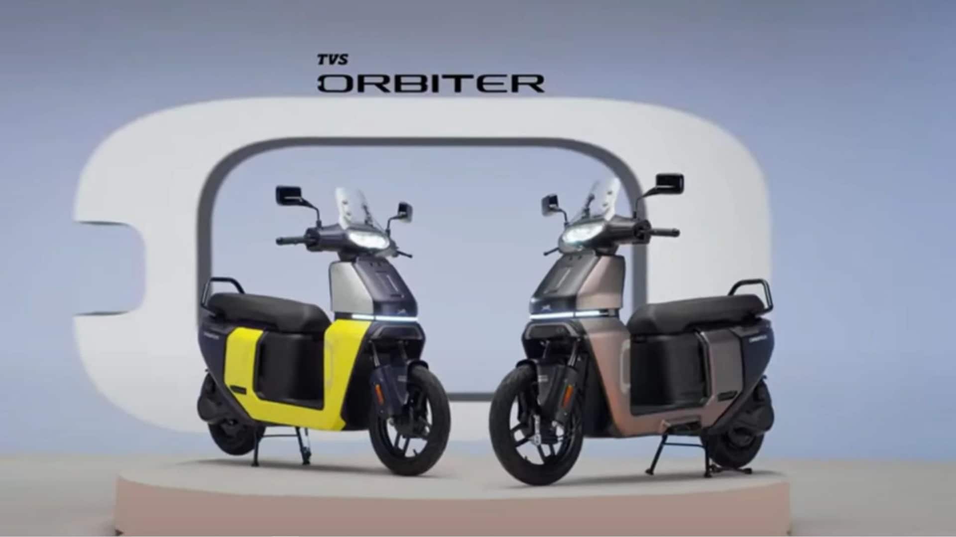 TVS Orbiter launched at ₹1L, offers cruise control, 160km range TVS Orbiter launched at ₹1L, offers cruise control, 160km range