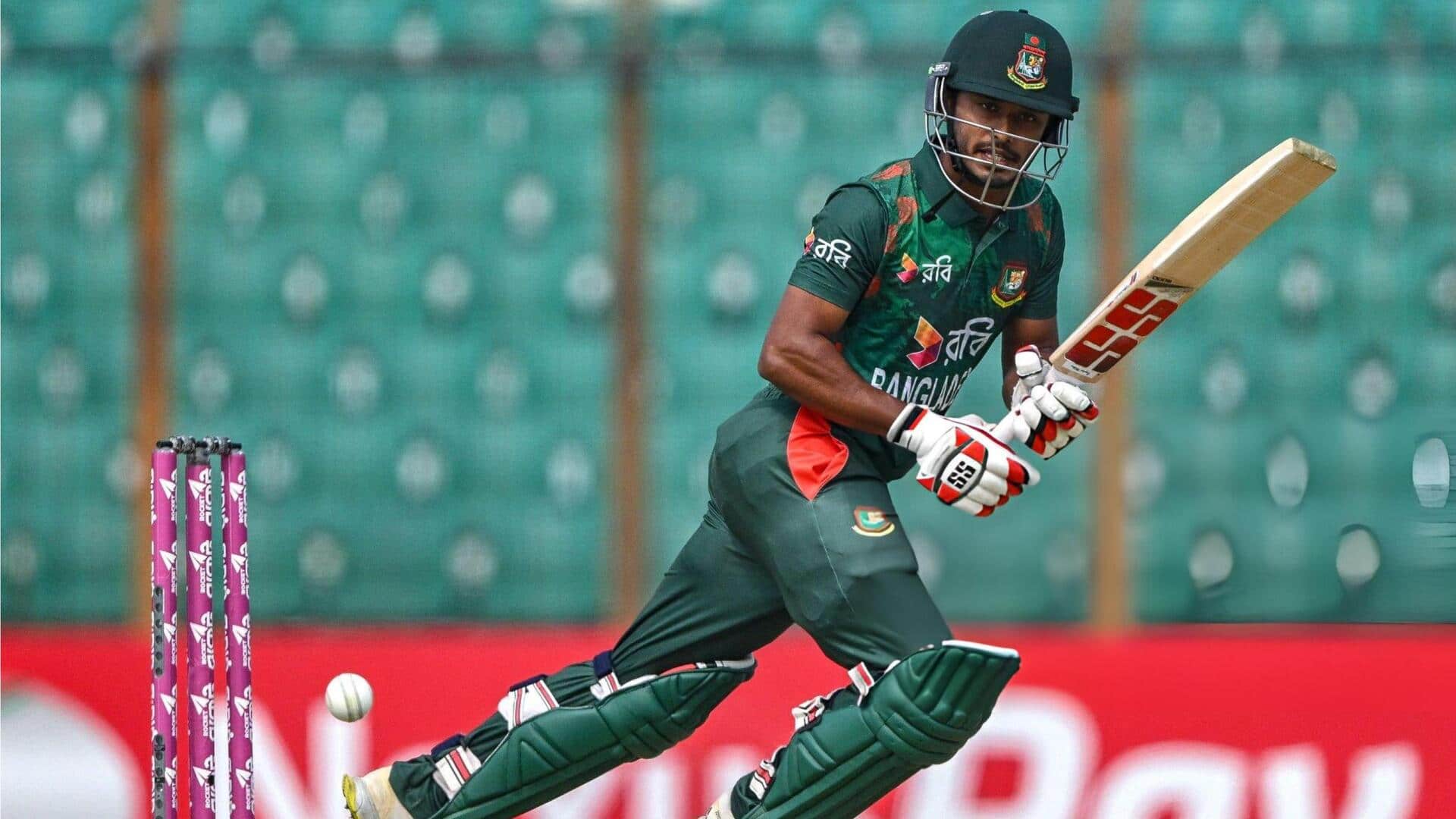 Bangladesh's Tanzid Hasan Tamim slams his 8th ODI fifty: Stats