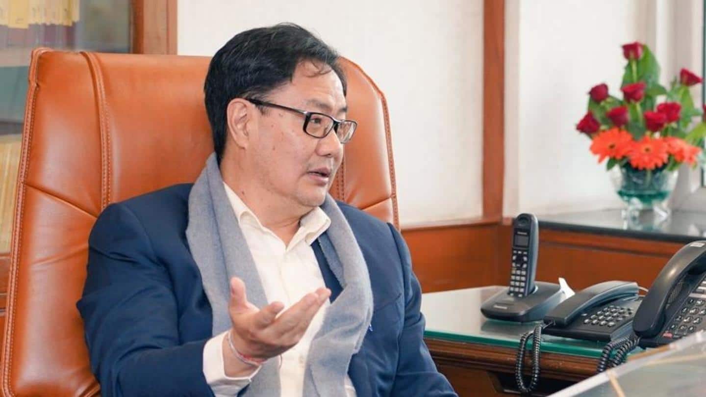 Former sports minister Kiren Rijiju came to Nehwal's support too Former sports minister Kiren Rijiju came to Nehwal's support too
