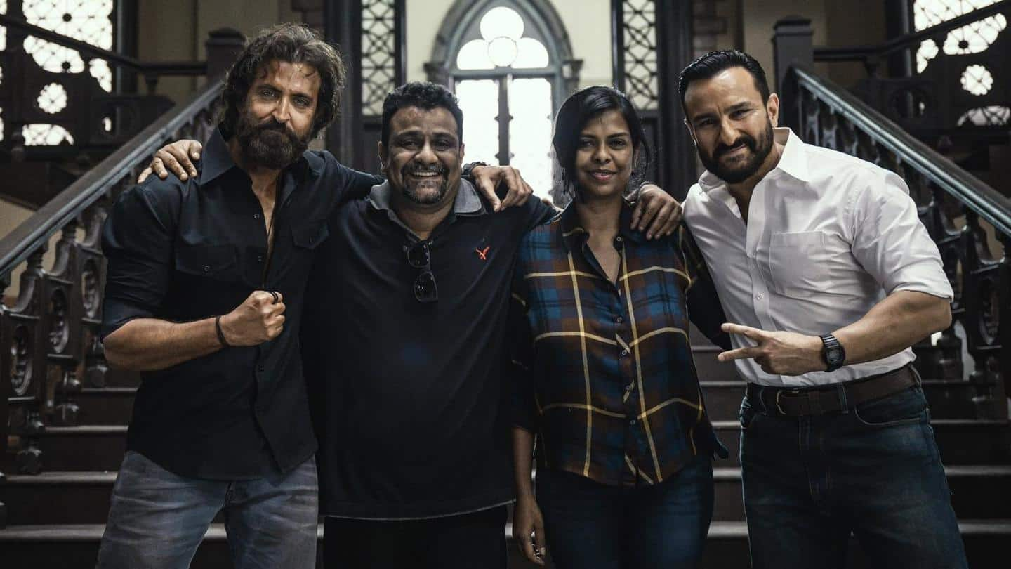 'Vikram Vedha' shoot wrapped, Hrithik Roshan shares heartfelt note