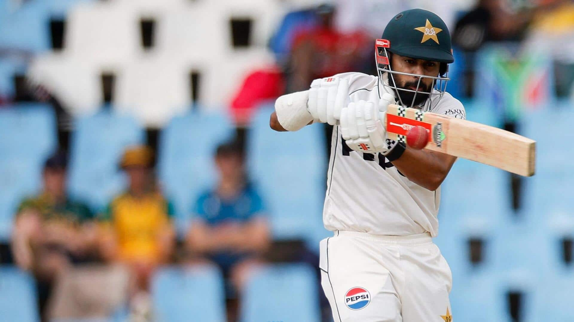 Pakistan's Saud Shakeel completes 1,500 Test runs: Key stats