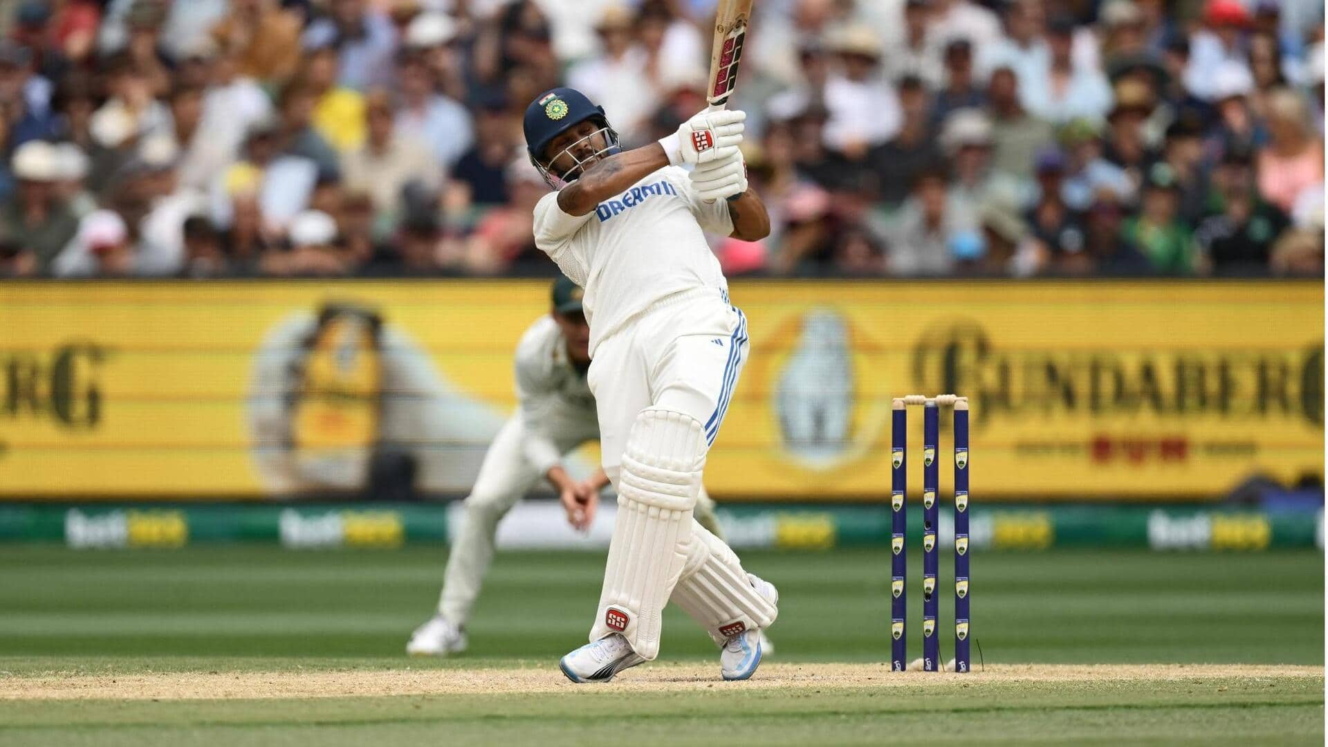 Nitish Reddy's family celebrates his maiden Test century