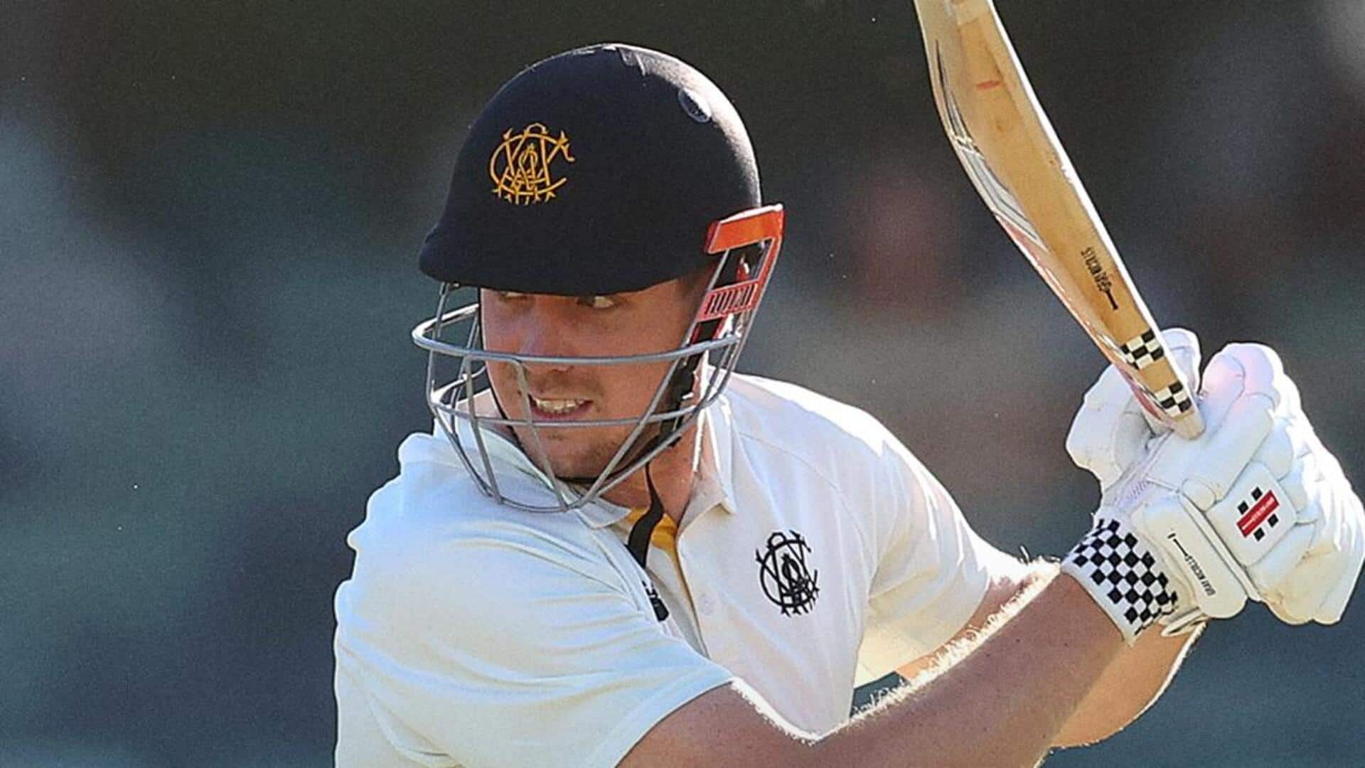 Sheffield Shield, Cameron Green slams 94 ahead of Ashes: Stats