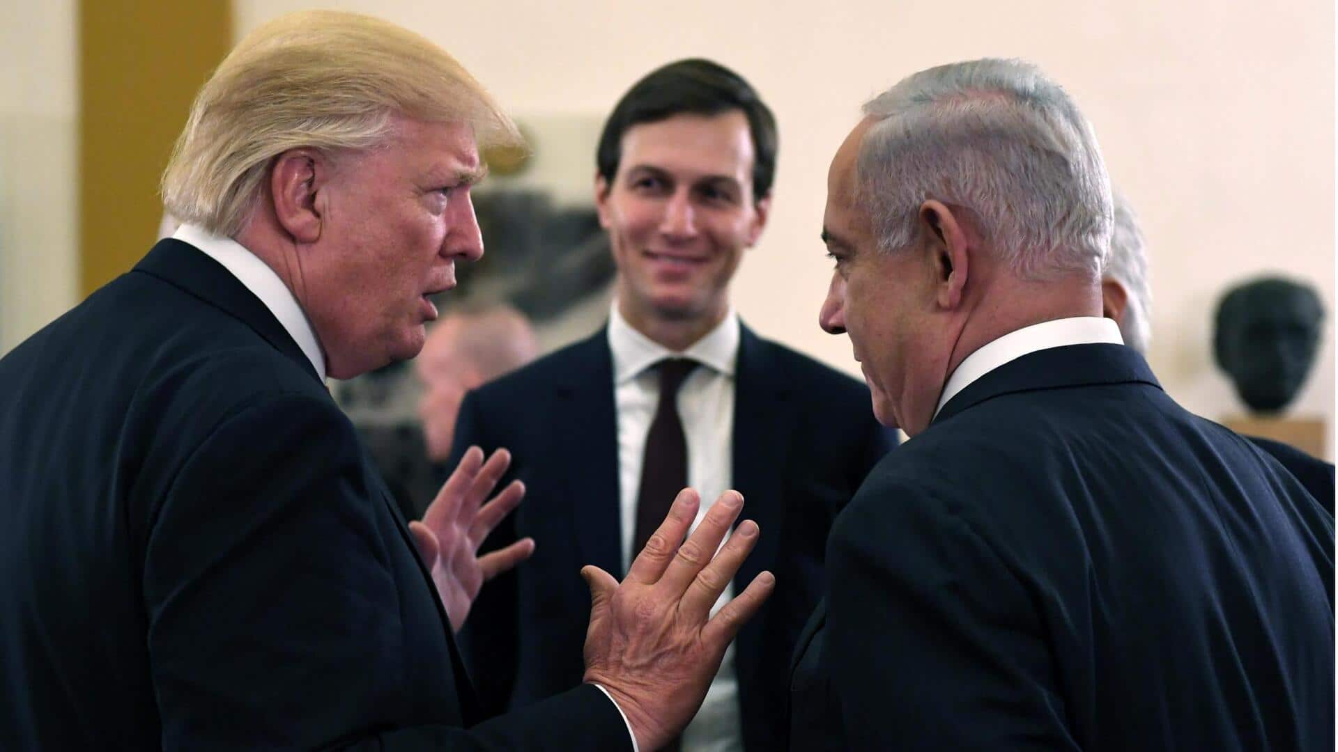 Trump 'compromised by Israel,' Kushner has undue influence: Epstein documents