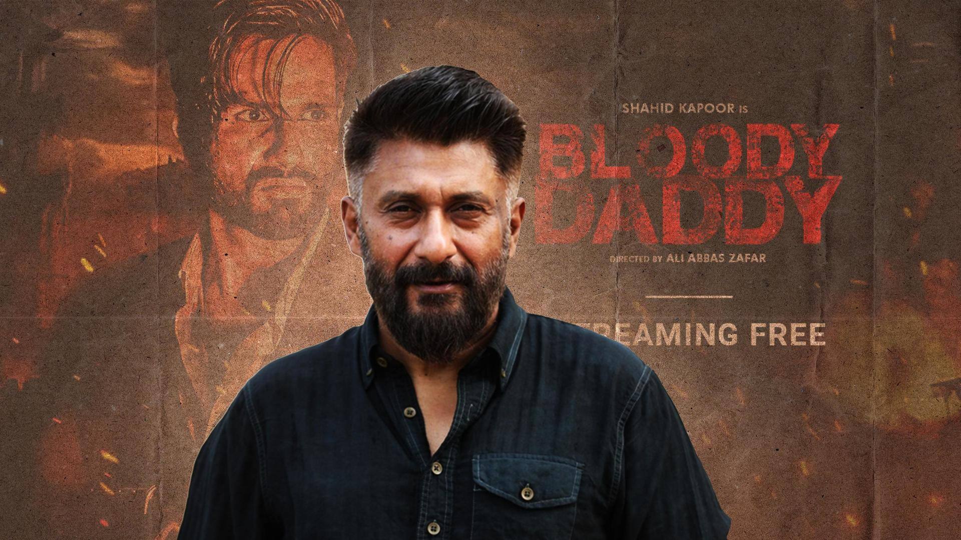 Vivek Agnihotri questions why Shahid's 'Bloody Daddy' is streaming free