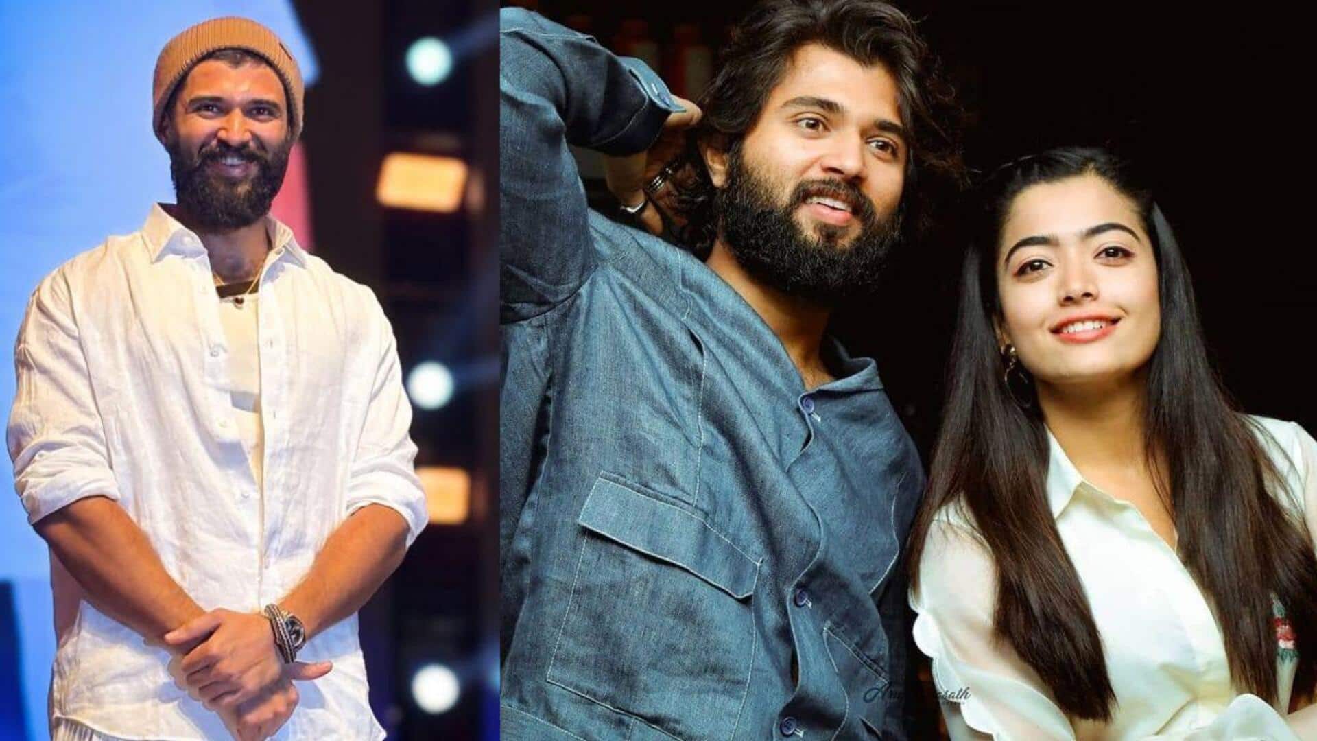 Rashmika Mandanna eyed for lead role in Vijay Deverakonda's 'VD14' Rashmika Mandanna eyed for lead role in Vijay Deverakonda's 'VD14'