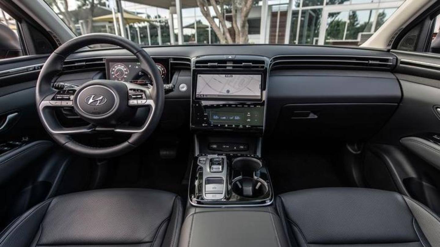 The vehicle has a tech-loaded 5-seater cabin The vehicle has a tech-loaded 5-seater cabin