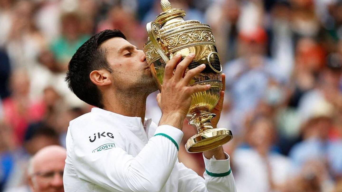The incredible run of Djokovic in 2021 (Grand Slams) The incredible run of Djokovic in 2021 (Grand Slams)