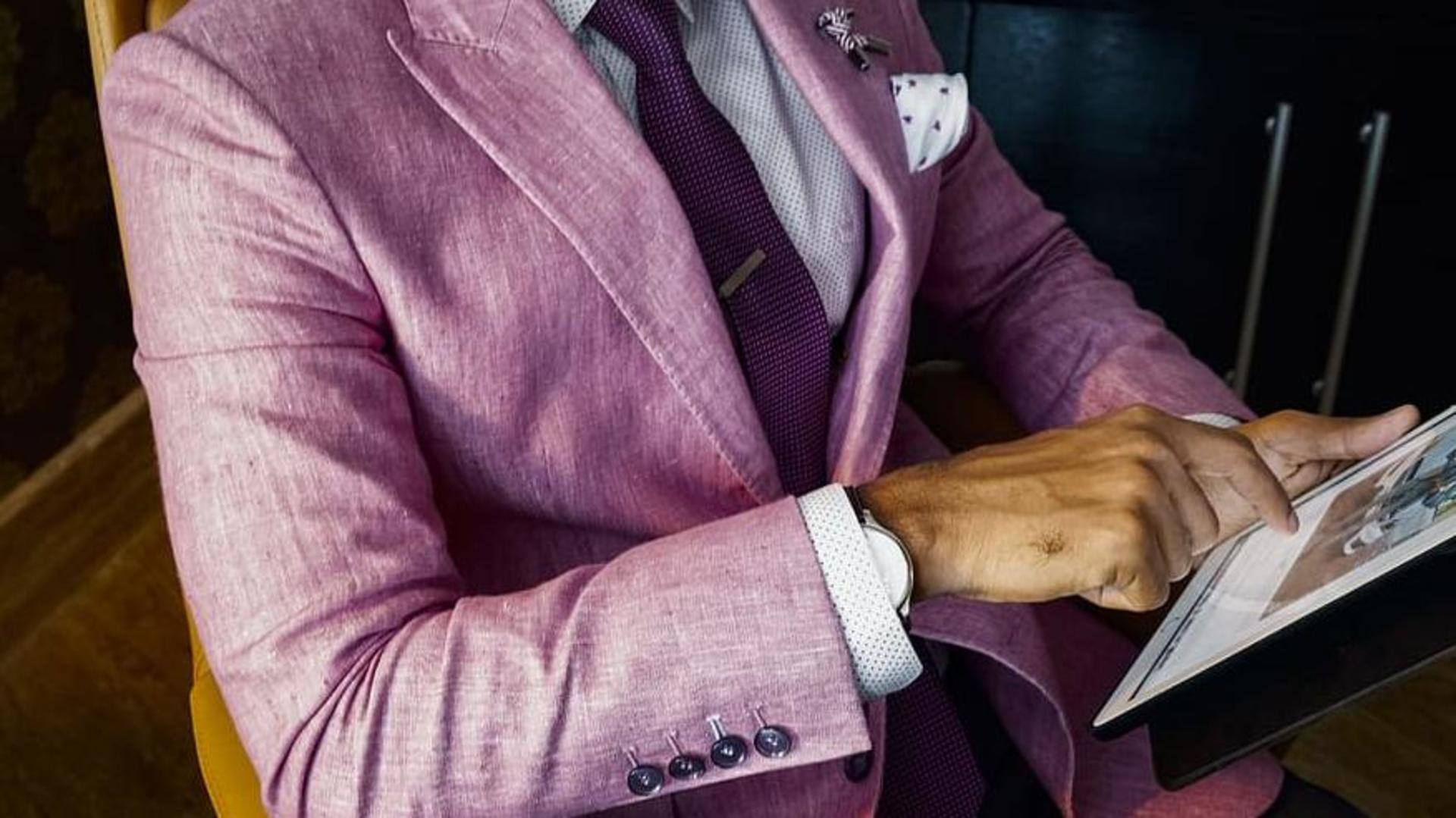 Styling tips: How can men embrace the color pink