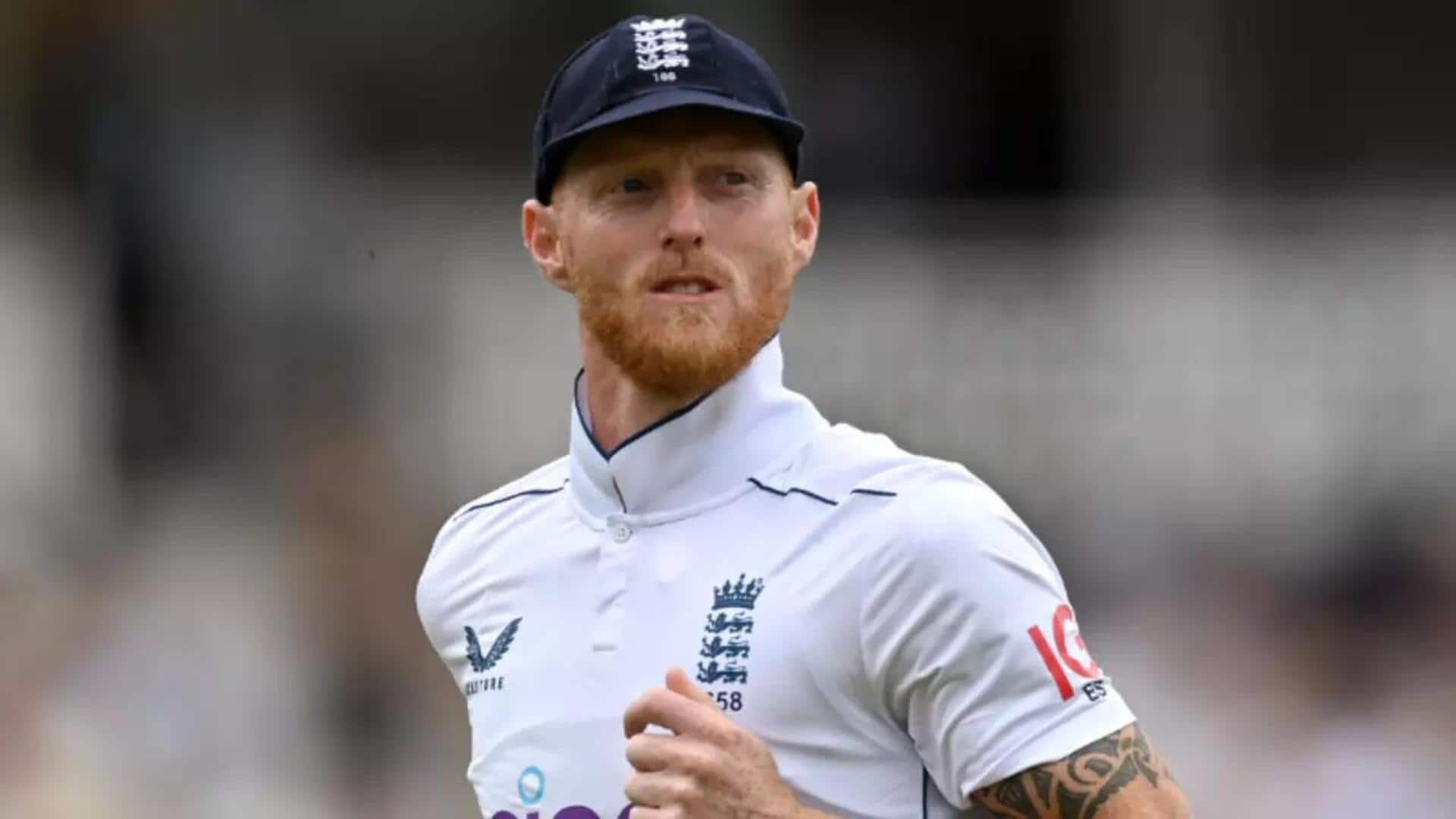 Ben Stokes returns to training after suffering hamstring injury 