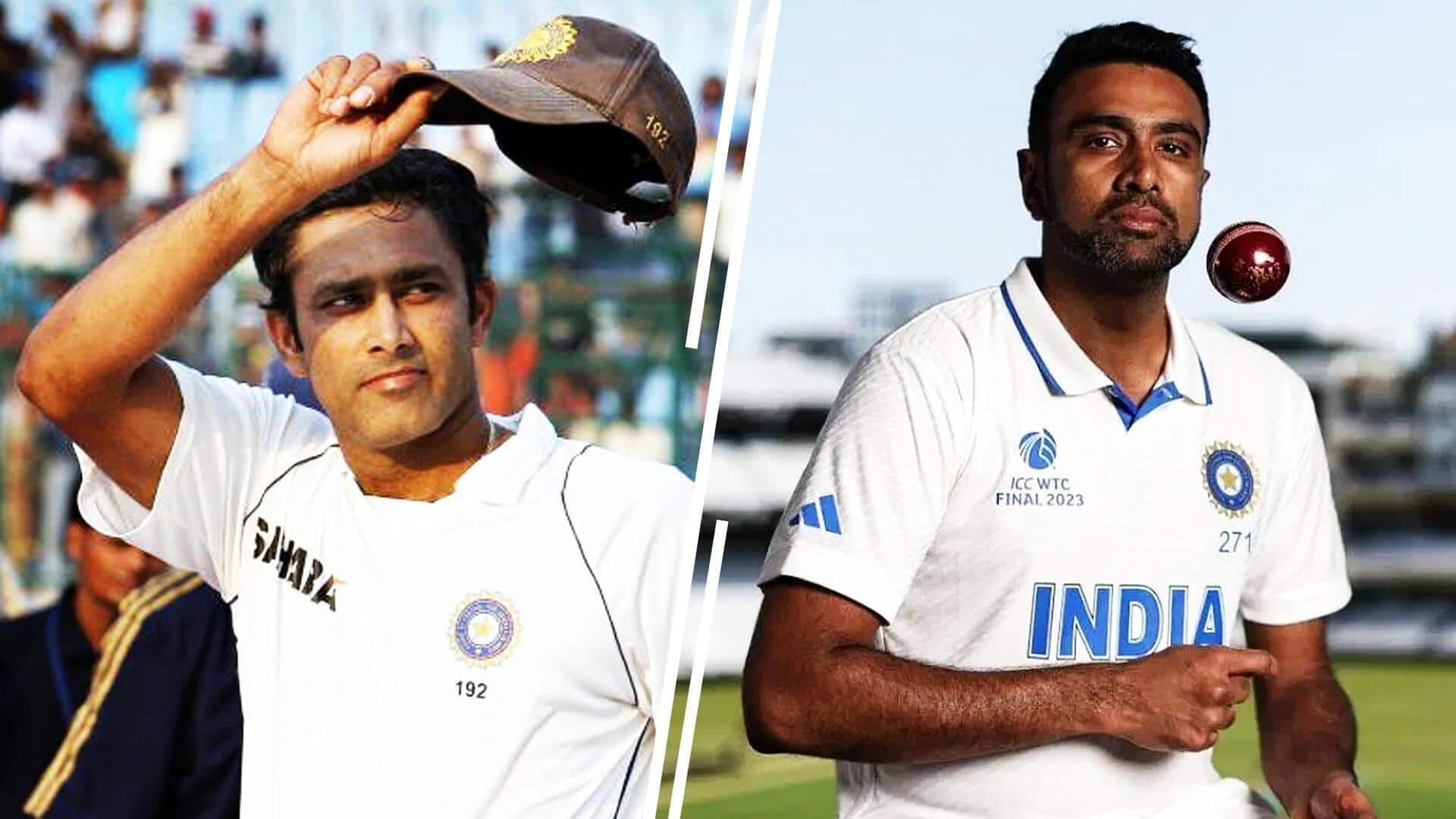 Anil Kumble reacts to R Ashwin's retirement from international cricket