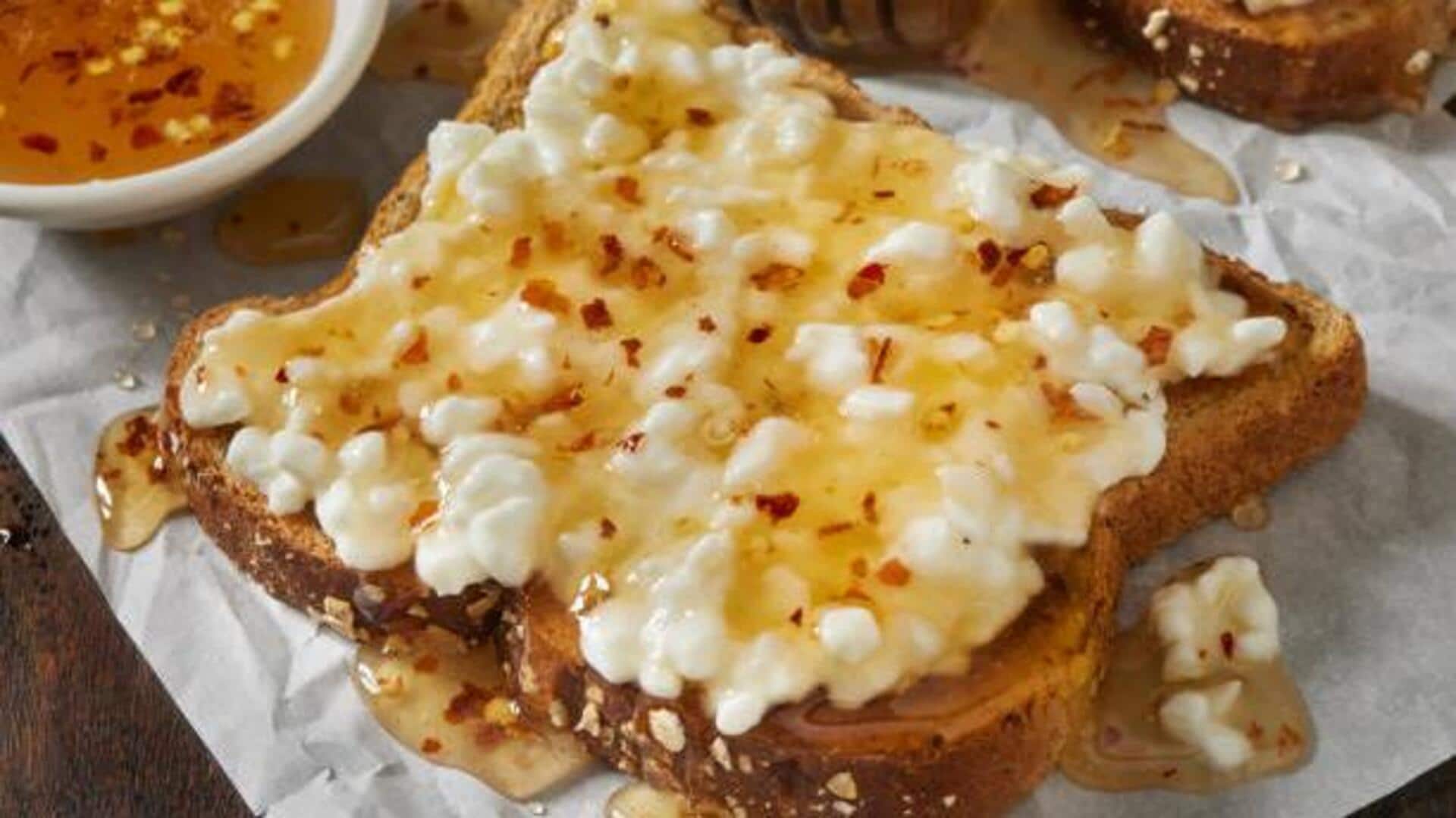 Cottage cheese with honey: A quick breakfast fix Cottage cheese with honey: A quick breakfast fix