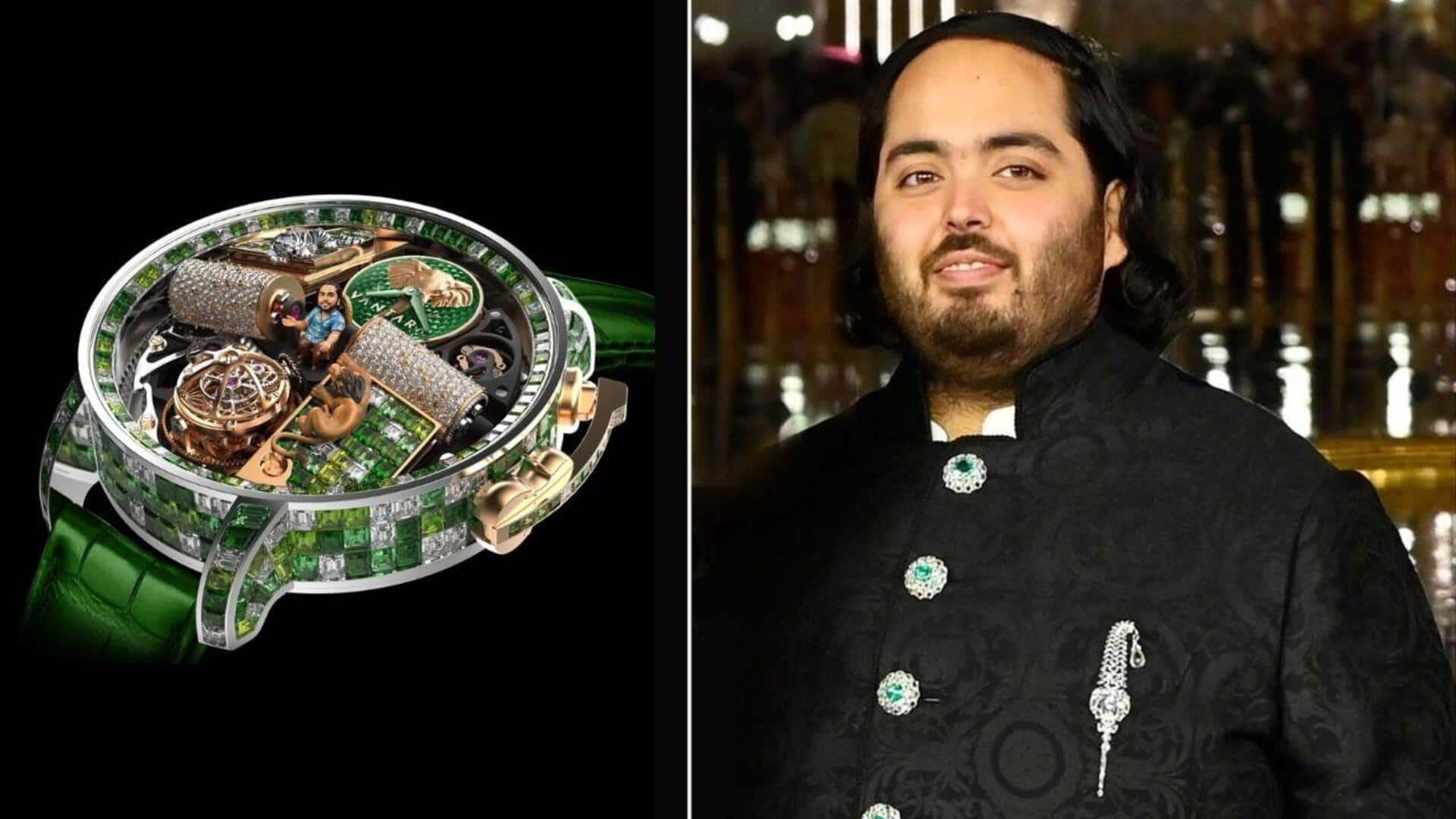 Anant Ambani's ₹14cr Vantara watch has everyone talking