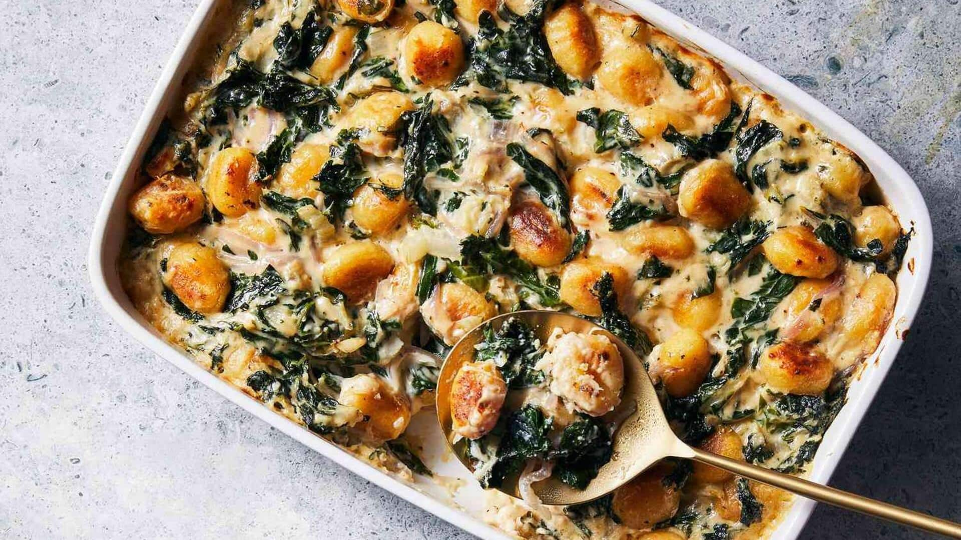 Try this Swiss chard gratin recipe for a soul-satisfying day