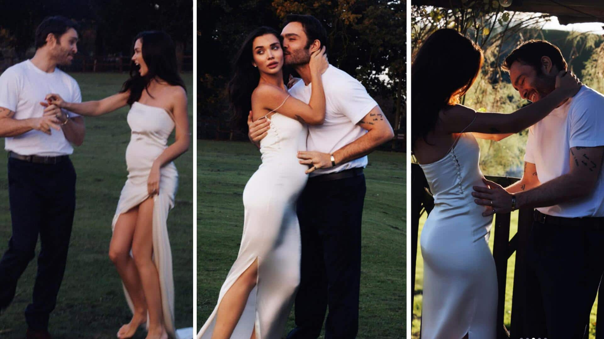 Ed Westwick-Amy Jackson announce pregnancy: Recounting their love story