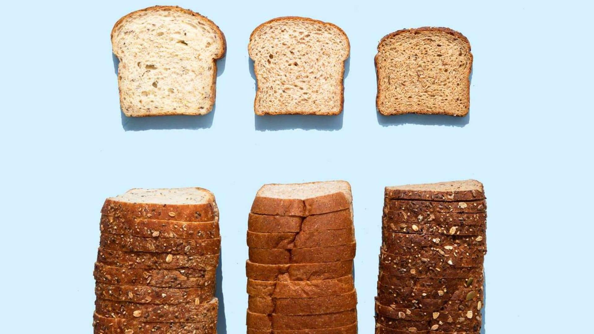 Brown bread v/s multigrain bread: Which has more fiber?