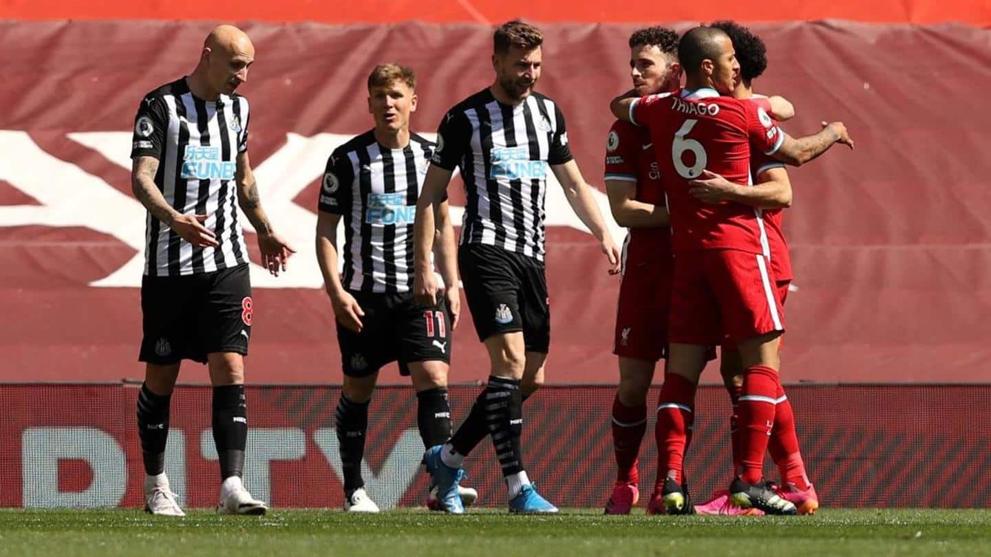 Premier League, Liverpool held by Newcastle United: Records broken
