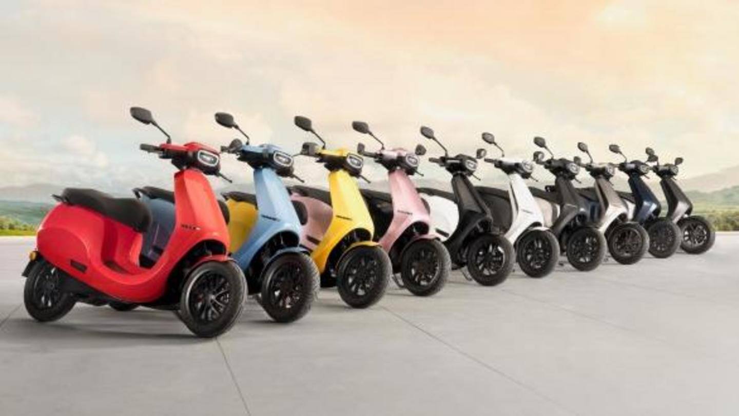 Ola S1 electric scooter is now on sale in India