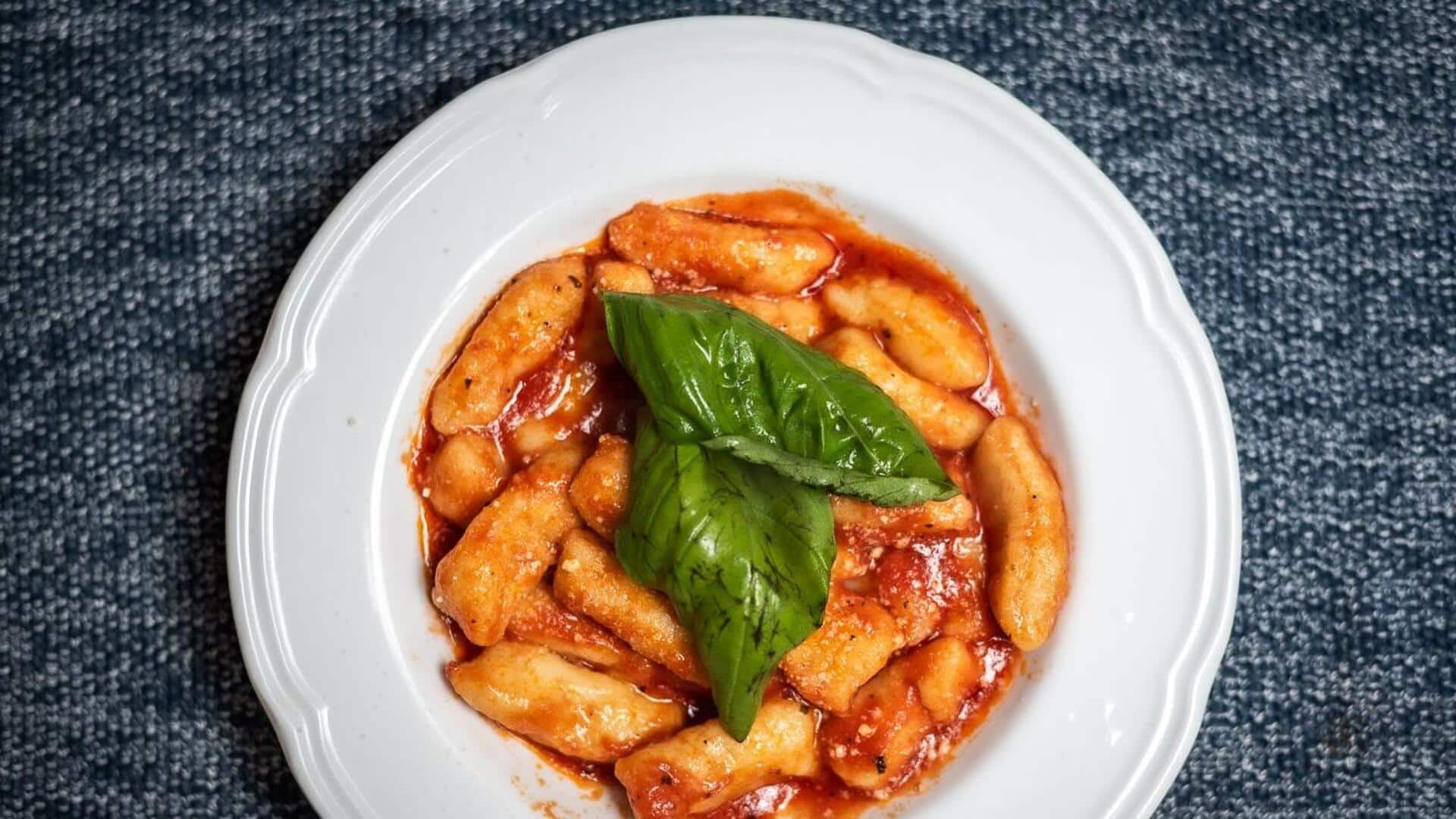Check out this eggless Italian gnocchi recipe
