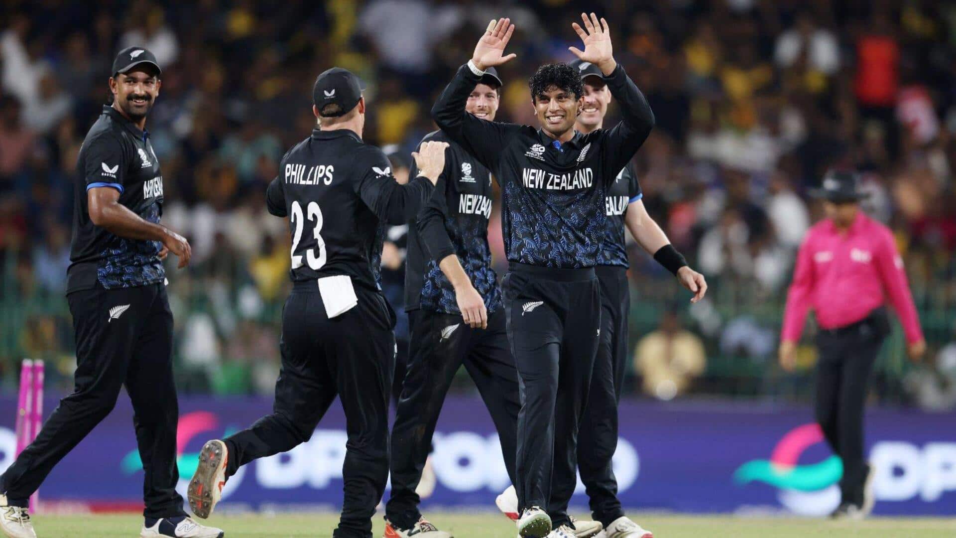 New Zealand reach their 2nd T20 World Cup final: Stats