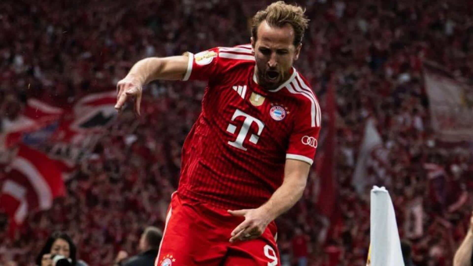 Harry Kane's hat-trick helps Bayern Munich win 21st DFB-Pokal title