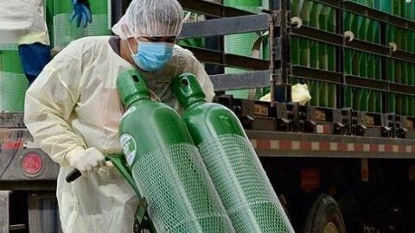 The plant has refilling capacity of 1,500 oxygen cylinders daily The plant has refilling capacity of 1,500 oxygen cylinders daily