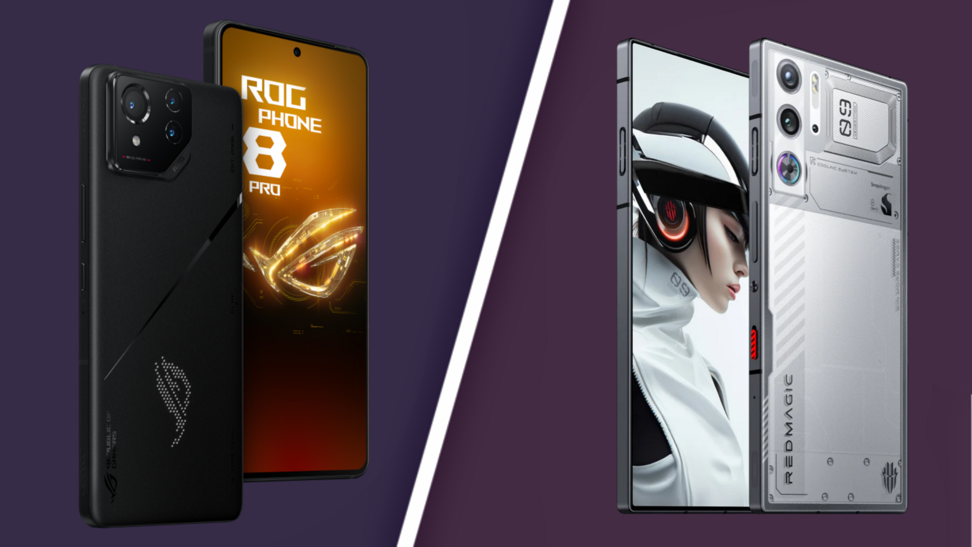 ASUS ROG Phone 8 Pro vs Nubia REDMAGIC 9 Pro
