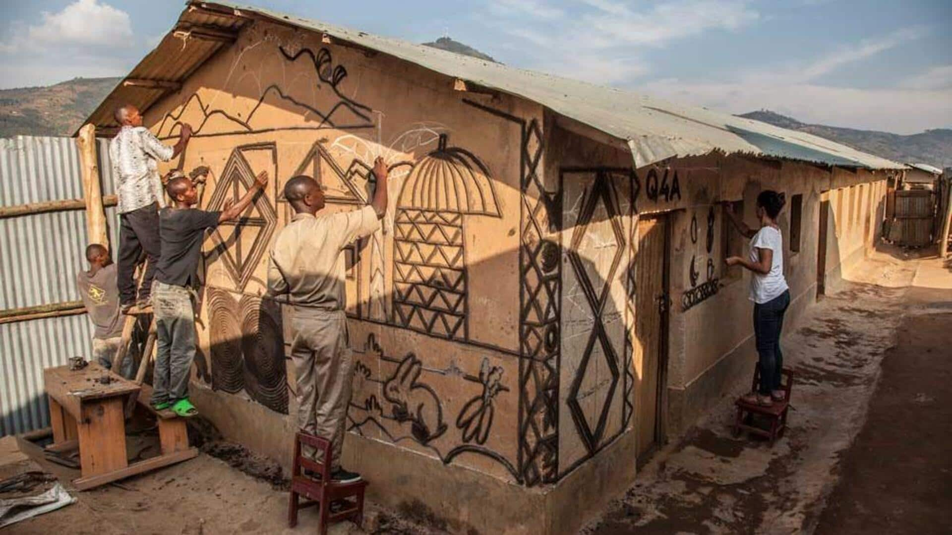 Discover Rwanda's imigongo art villages