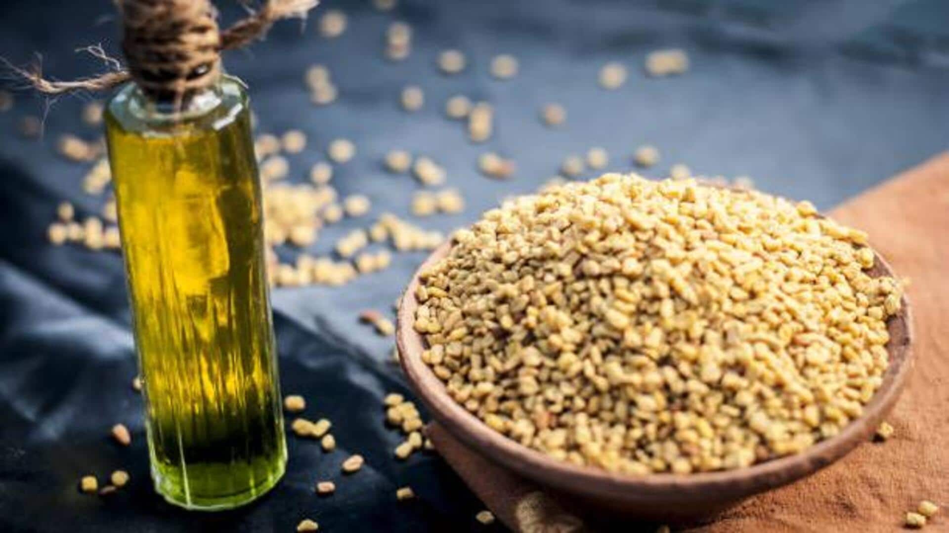 How to use fenugreek oil for glowing skin