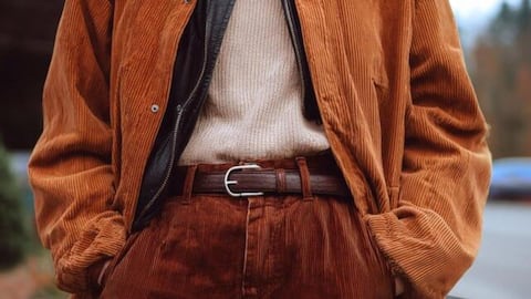 For that chic winter look, try micro-cord pants 