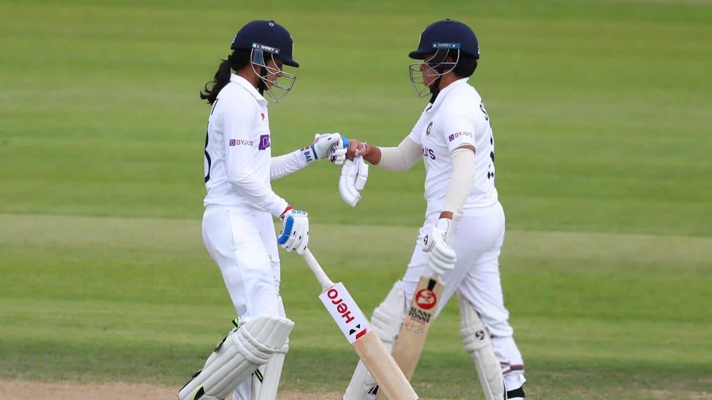 Shafali hits twin fifties on Test debut, smashes these records Shafali hits twin fifties on Test debut, smashes these records
