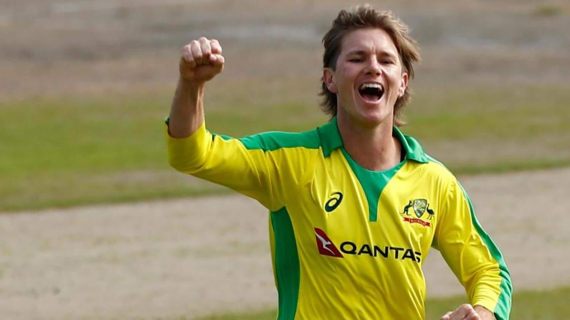 Adam Zampa equals this unwanted bowling record in ODIs: Details