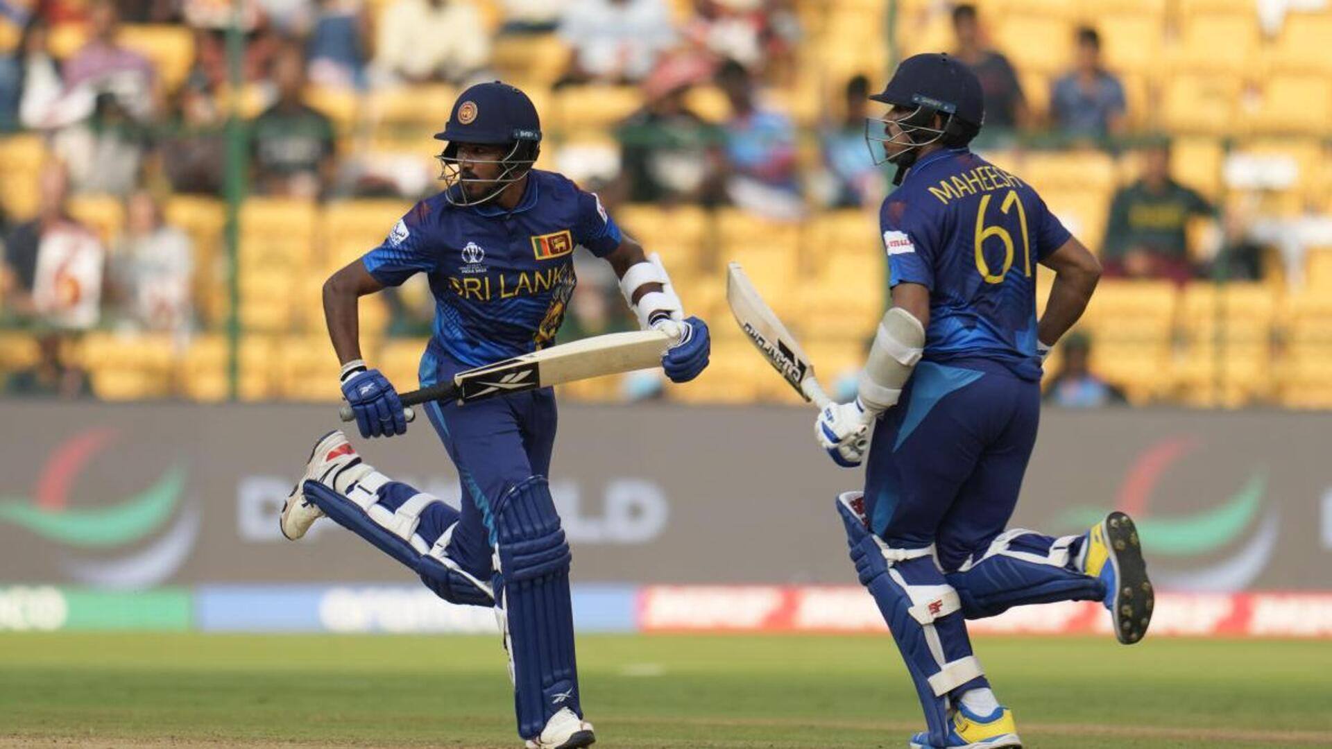 World Cup: Theekshana, Madushanka script these partnership records against NZ