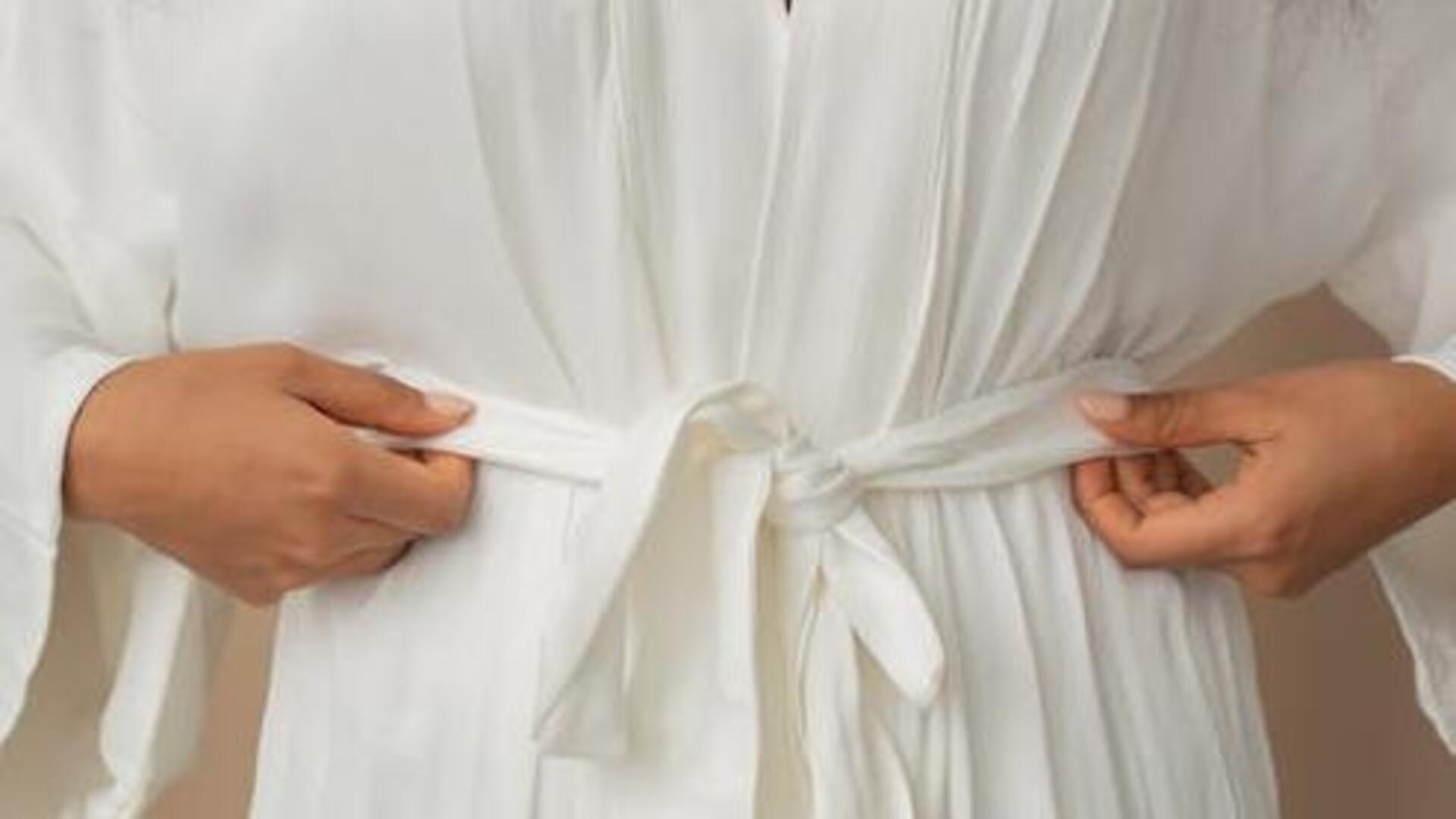 Elevate your spa day with silk robes