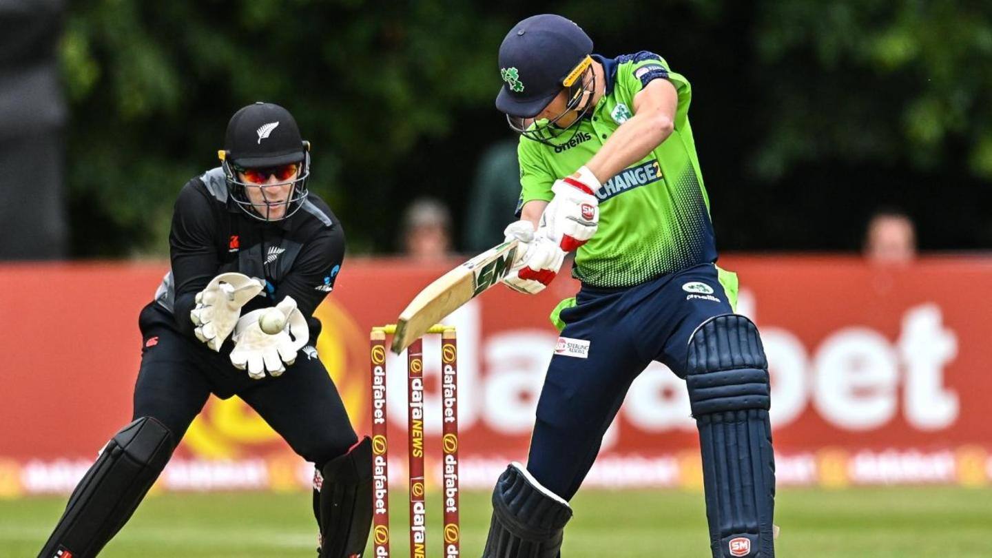 New Zealand thrash Ireland to win T20I series 3-0