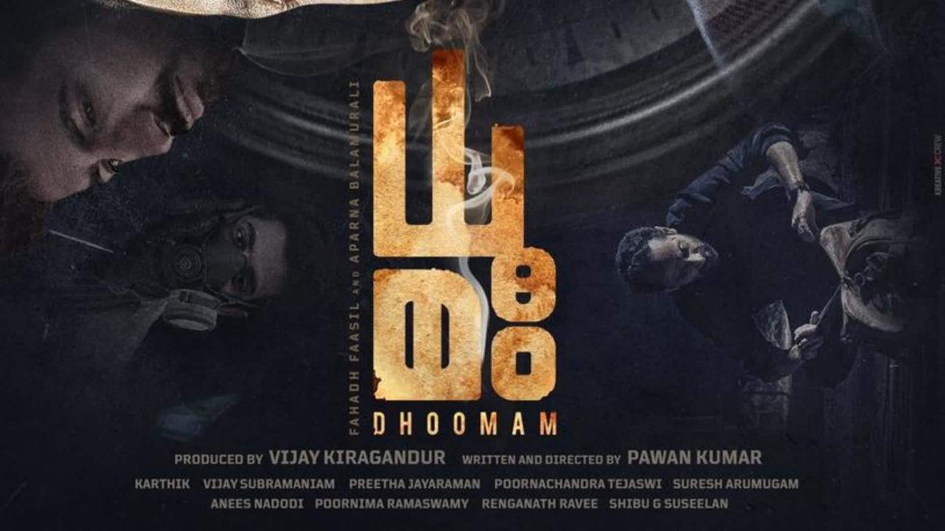 Fahadh Faasil's 'Dhoomam' trailer out; release date inside