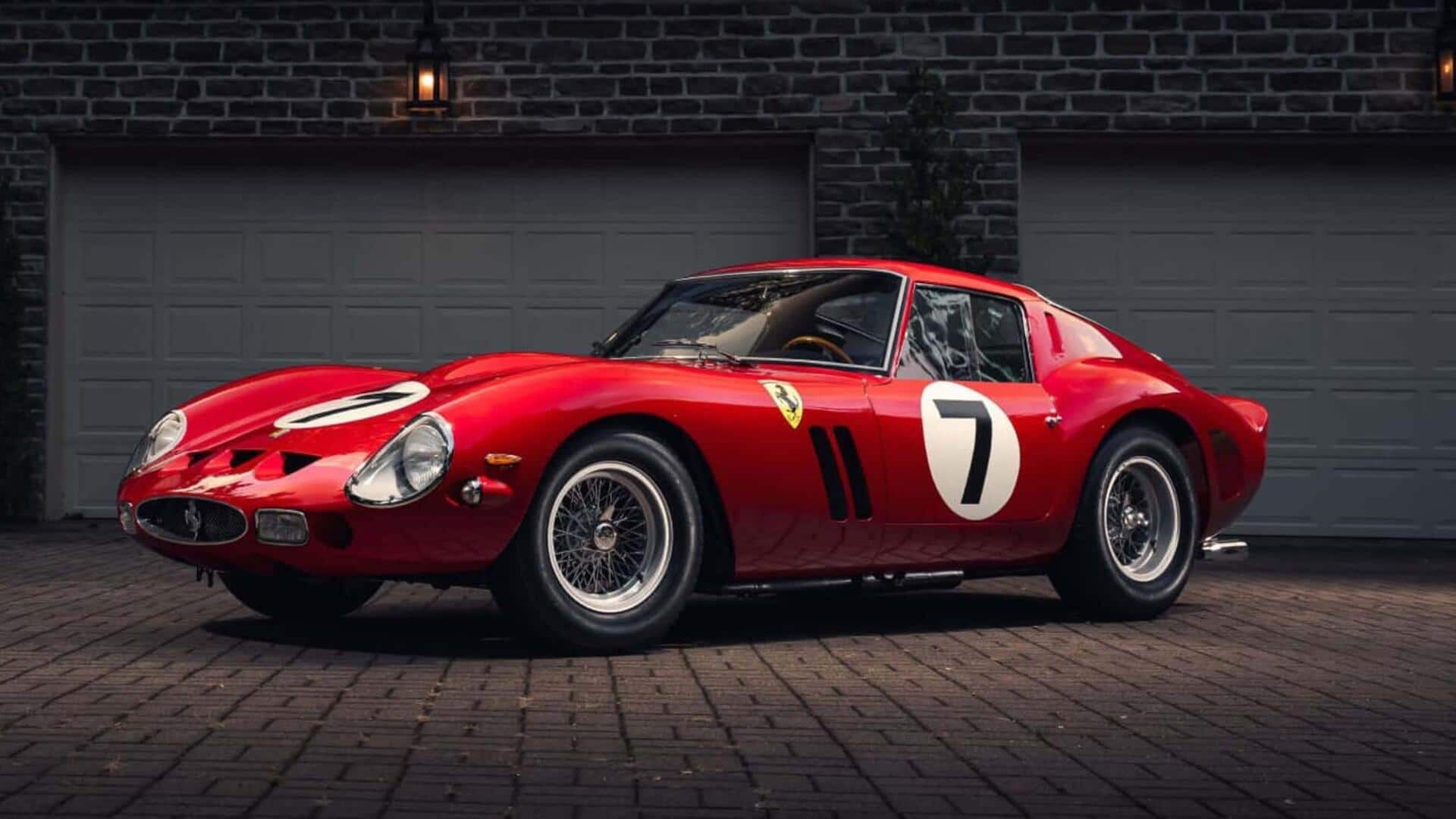 1962 Ferrari GTO sells for record $51.7 million at auction