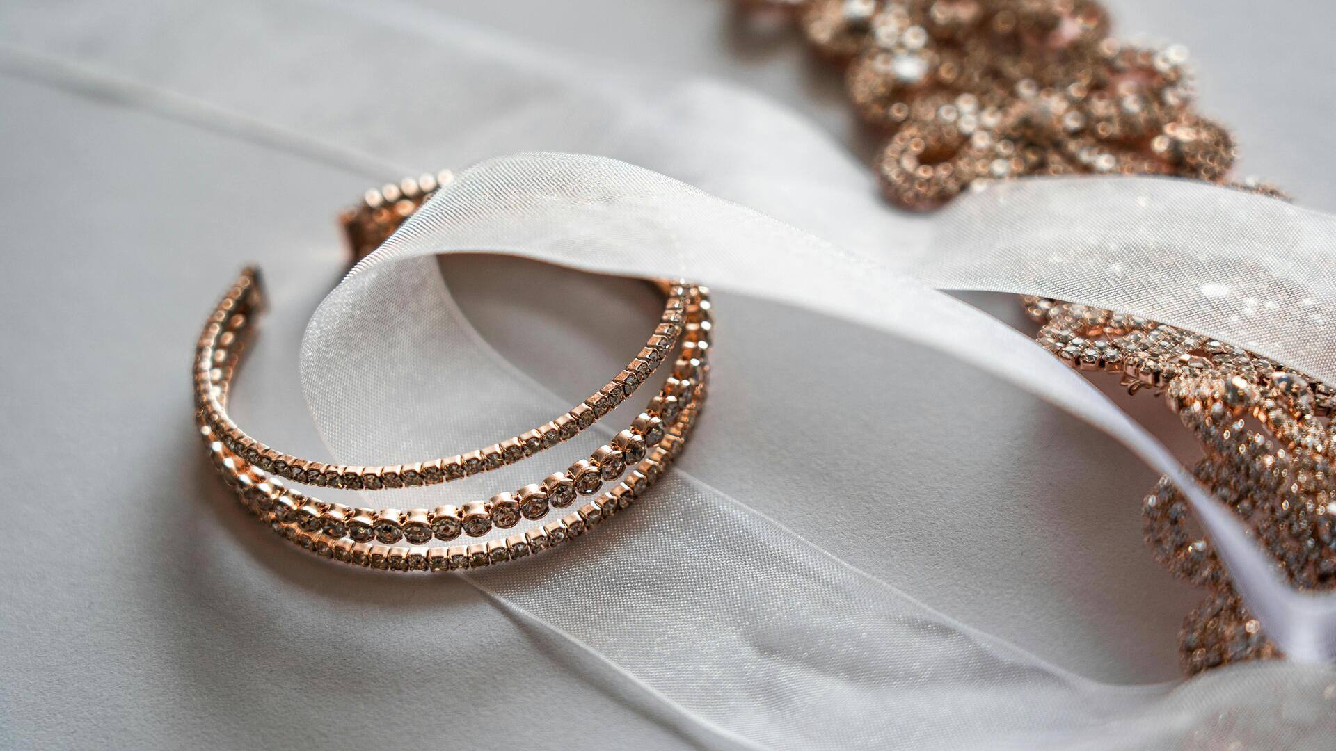 How to layer gold bracelets like a pro