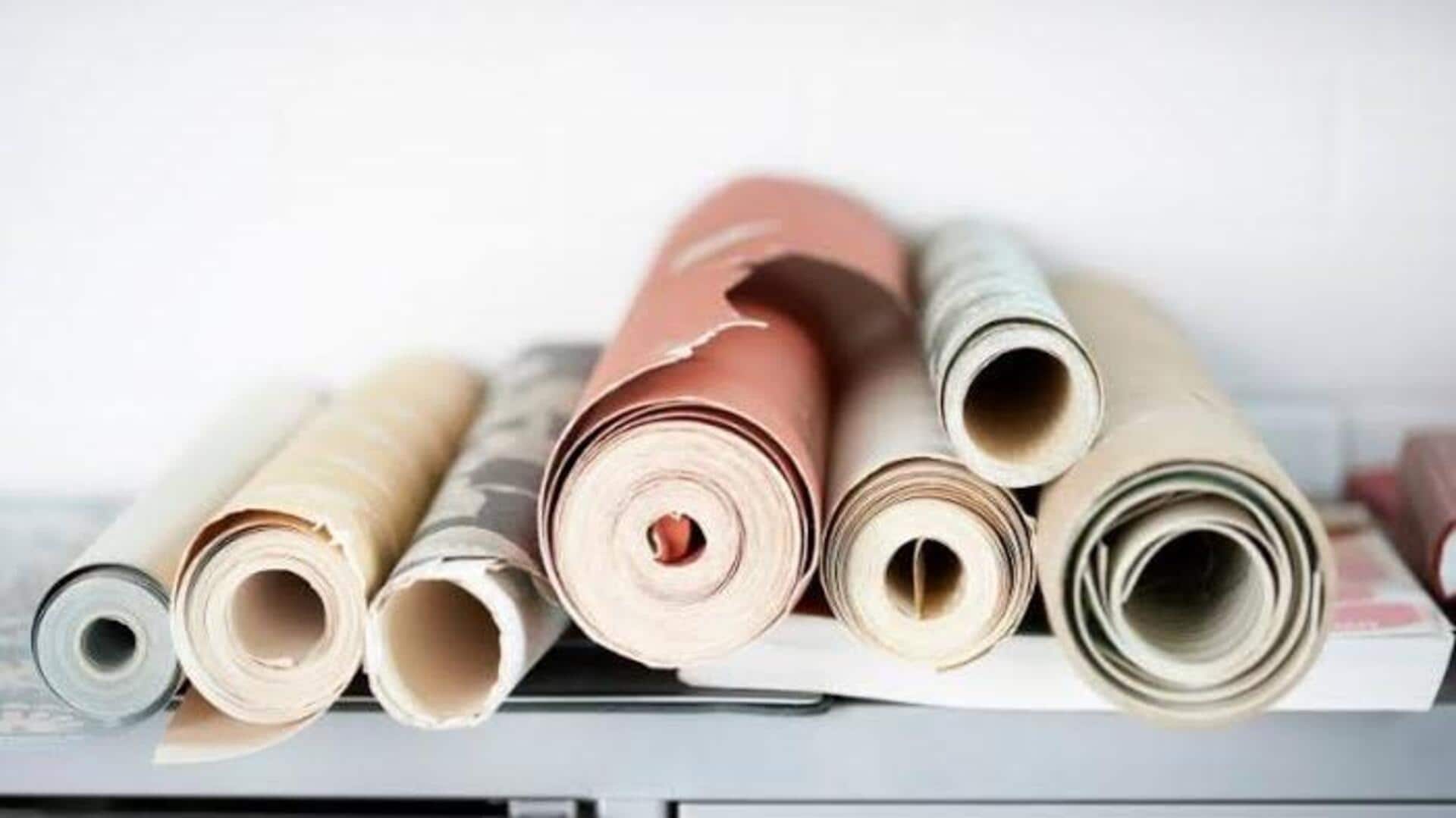 Don't toss wallpaper scraps! Try these decor ideas 