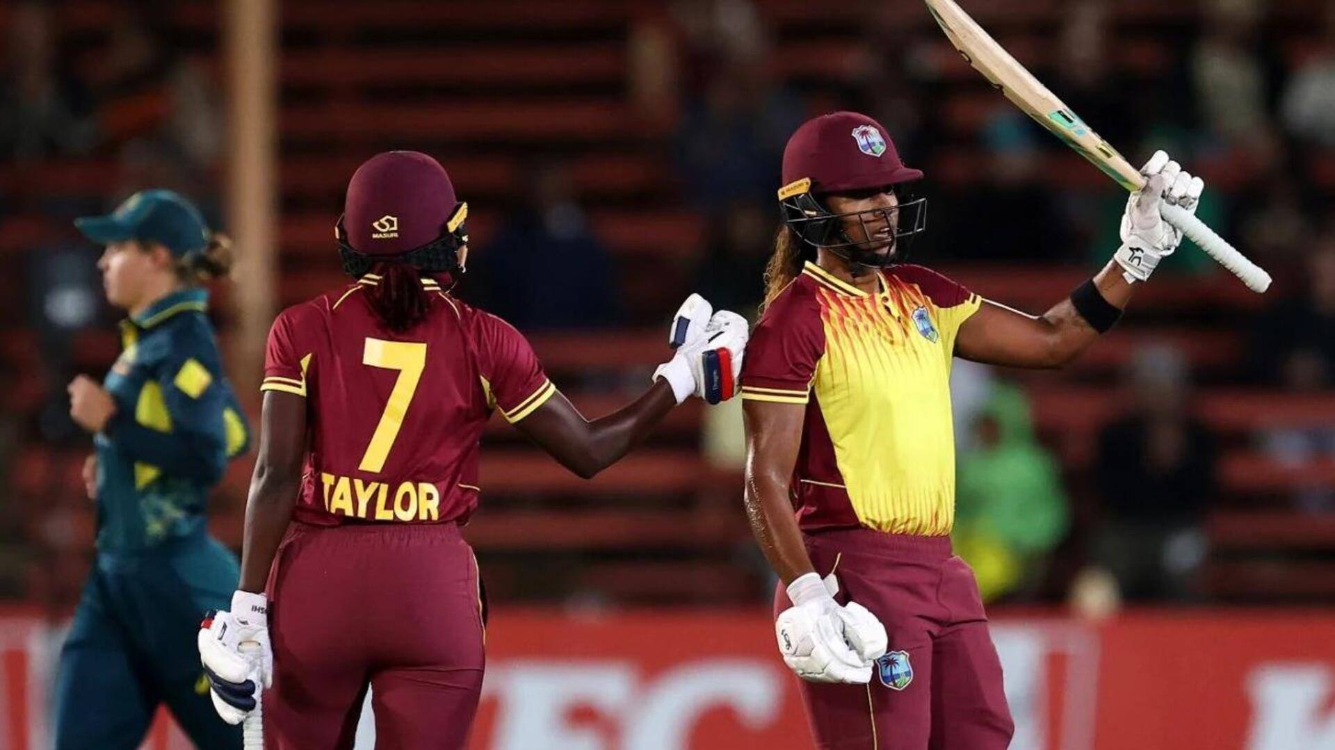 West Indies register highest successful run-chase in women's T20Is: Stats
