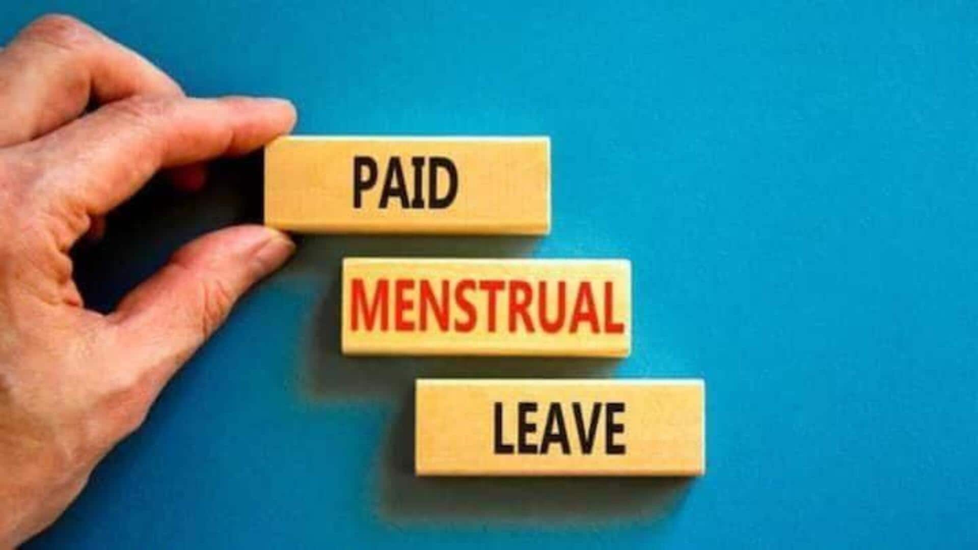 Karnataka Cabinet approves 1 paid menstrual leave every month Karnataka Cabinet approves 1 paid menstrual leave every month