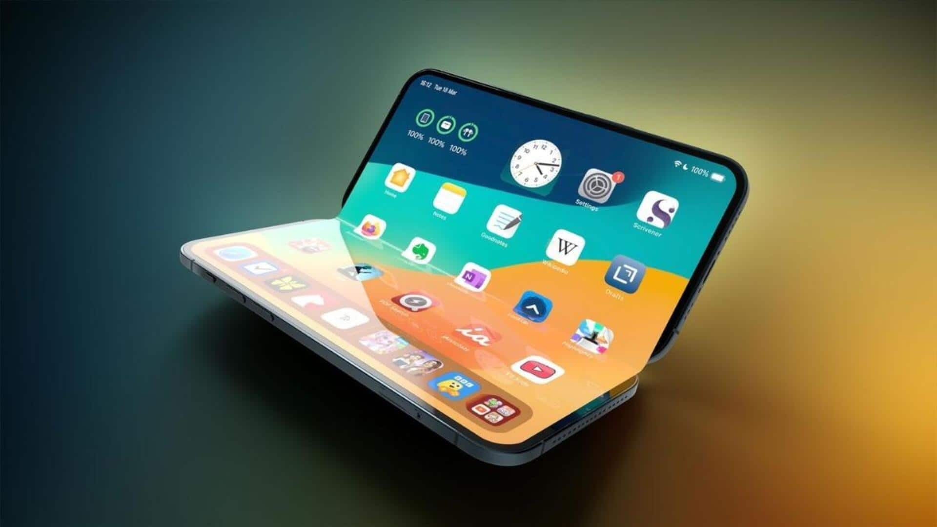 This is how Apple's foldable iPhone may look like