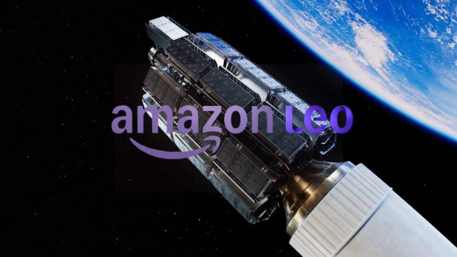 Amazon's Starlink competitor to launch mid-2026