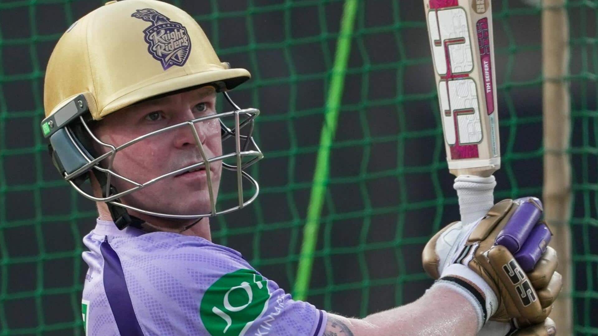 KKR's Tim Seifert records successive ducks in IPL 2026: Stats