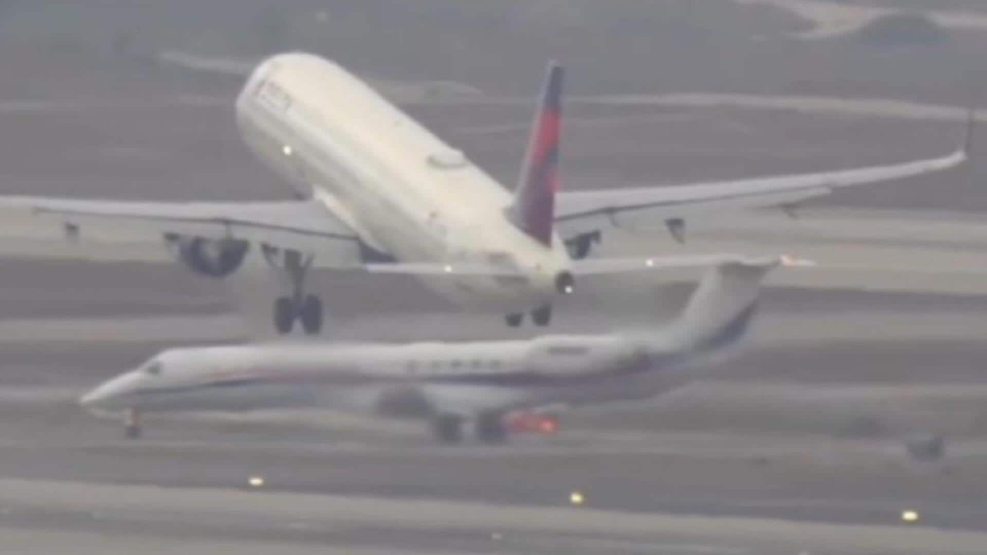 'Stop, stop, stop': Runway collision averted in Los Angeles