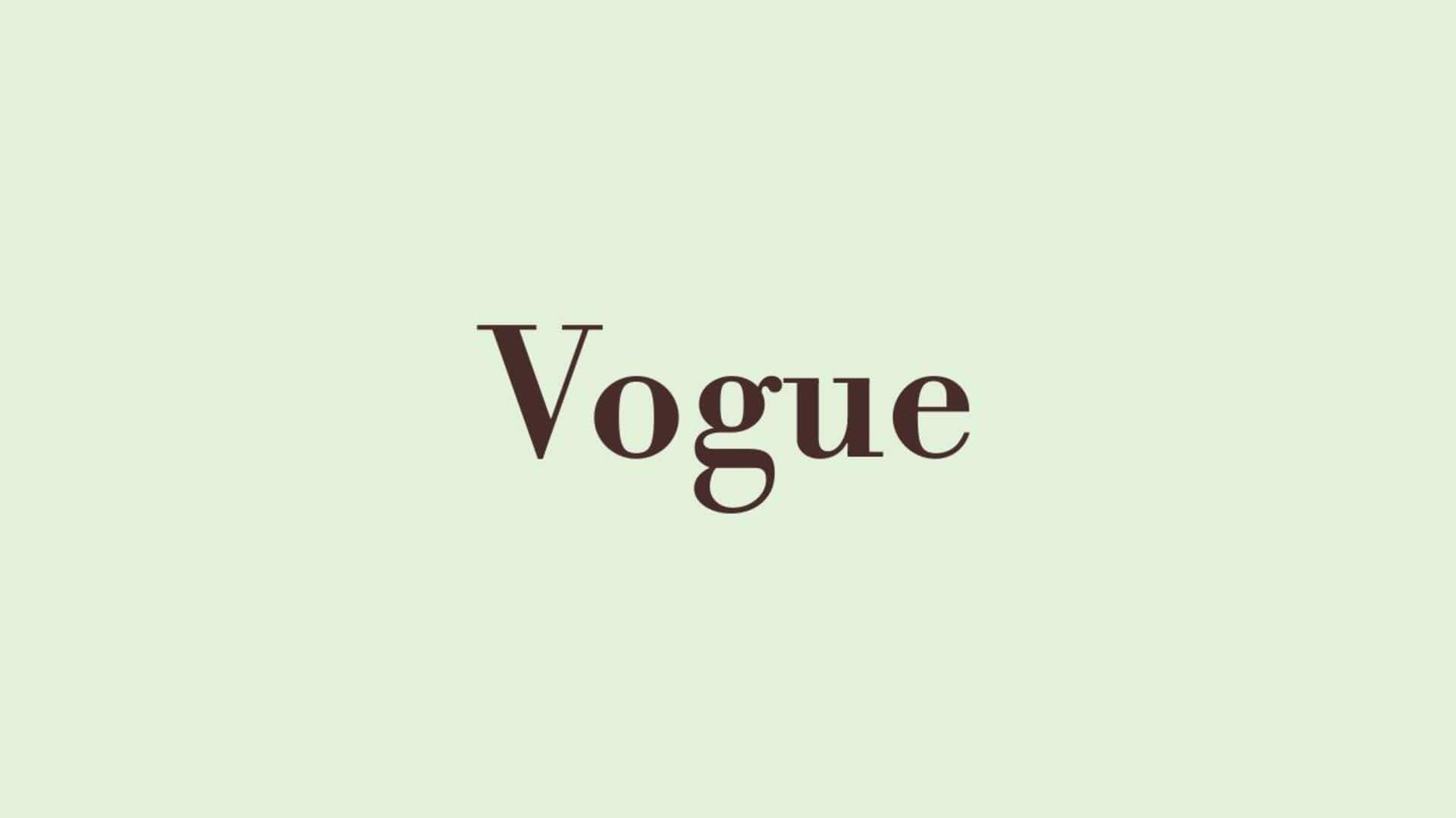 Word of the Day: Vogue Word of the Day: Vogue