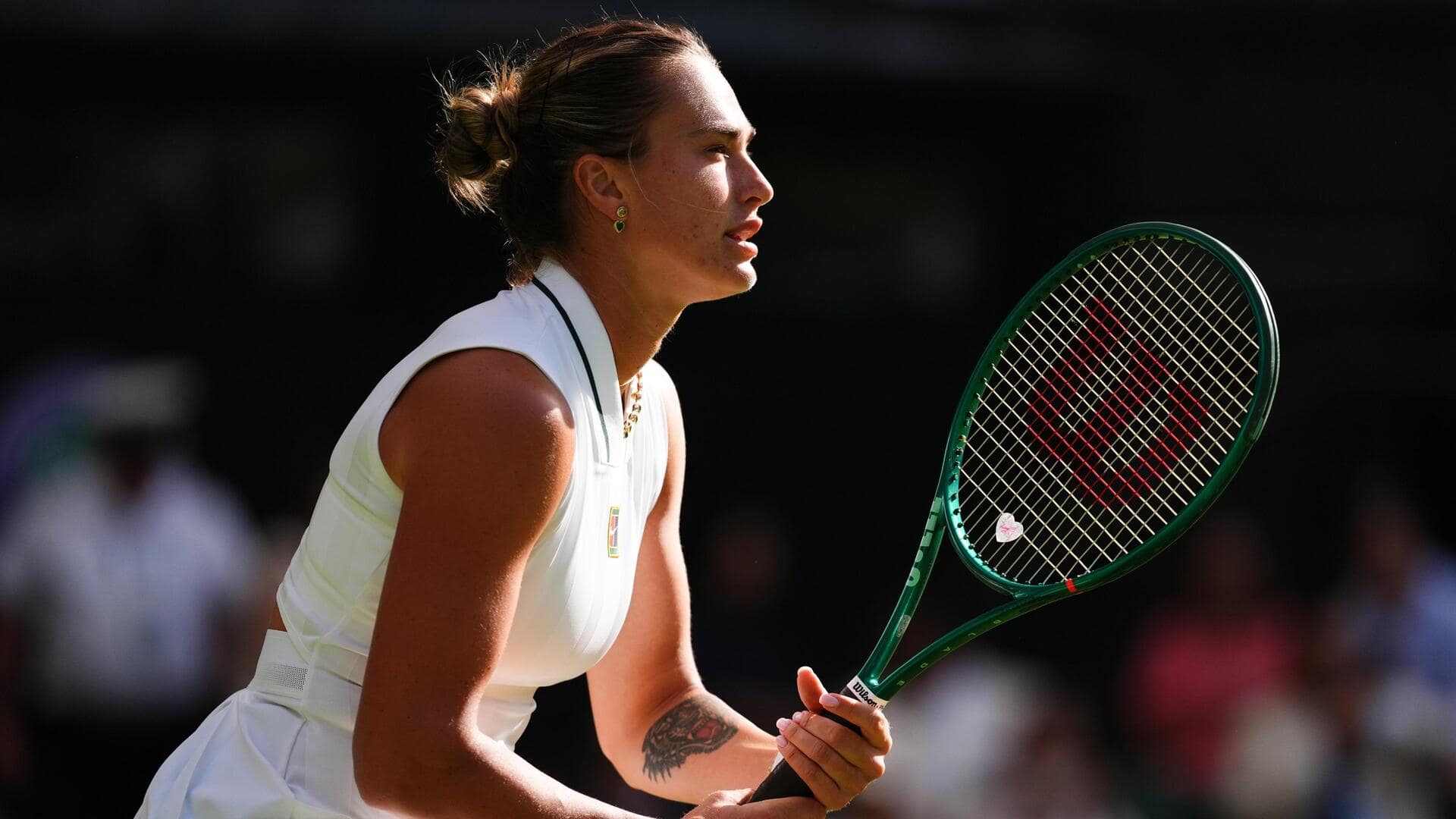 Wimbledon 2026: Aryna Sabalenka reaches second round with Kostovic scalp